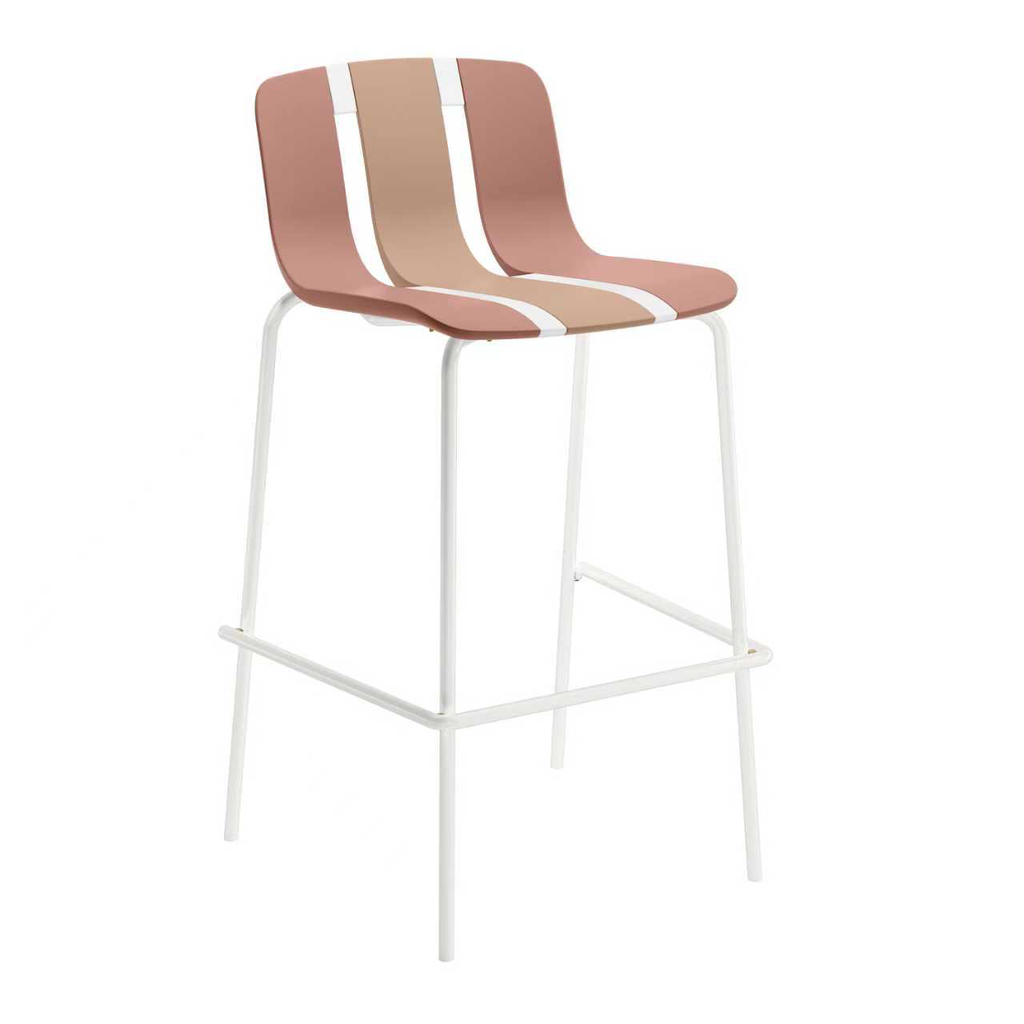 Slide bar stool